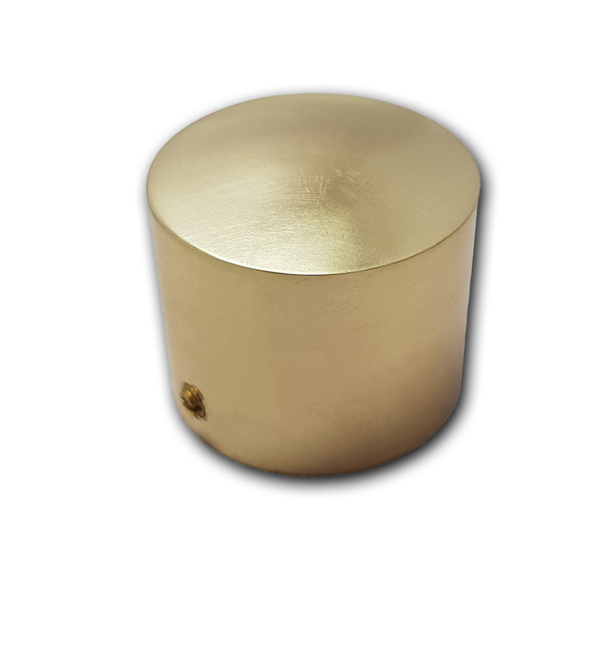 Kaideköyden pääte 35mm messinki Arctic Marine