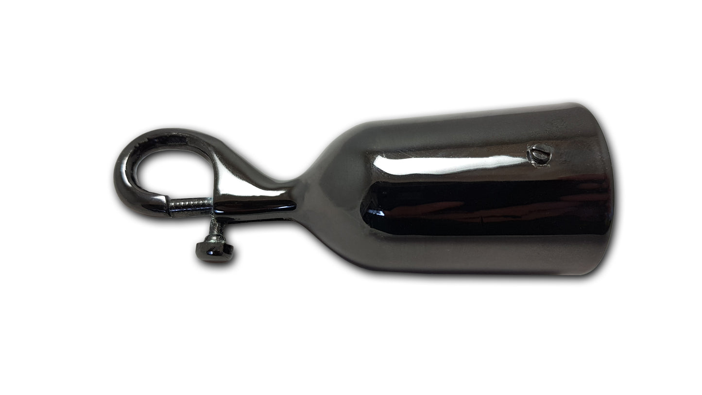 Kaideköyden pääte haalla 35mm musta Arctic Marine