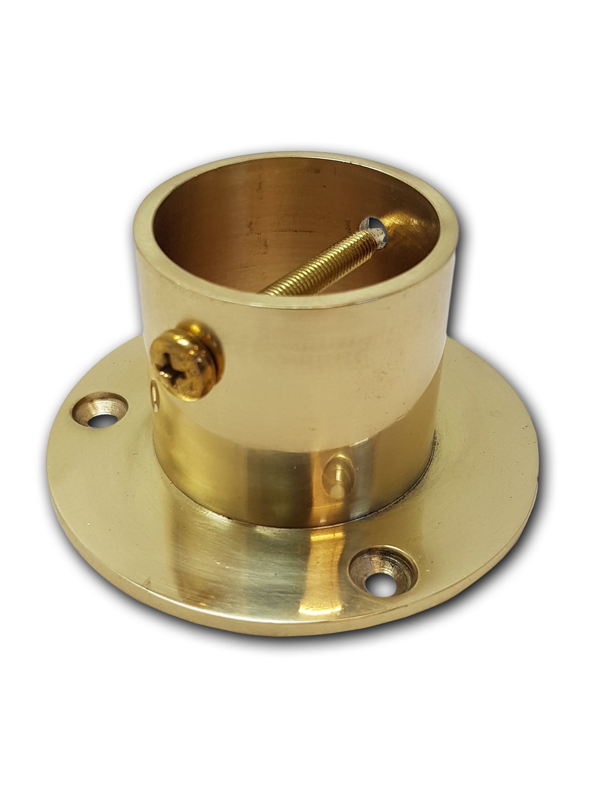 Kaideköyden kiinnike 35mm messinki Arctic Marine