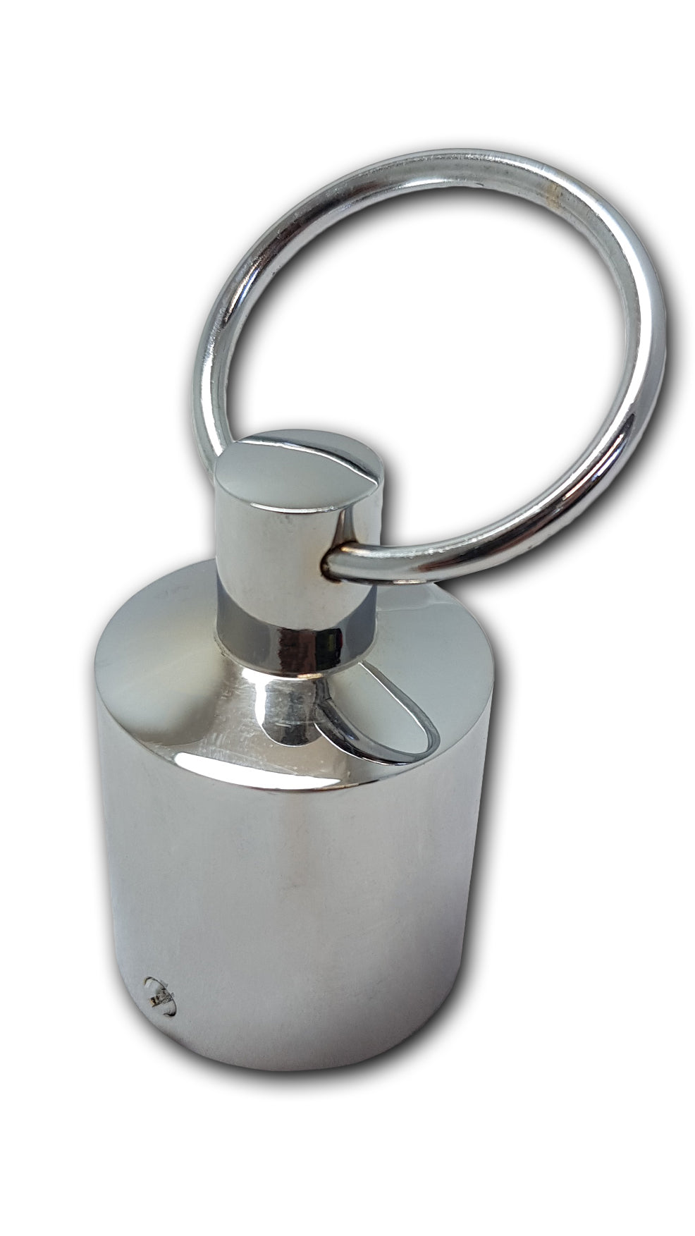 Kaideköyden pääte renkaalla 35mm kromi Arctic Marine