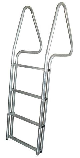 Laituritikkaat 4-askelmaa teräs kuumasinkitty Arctic Marine