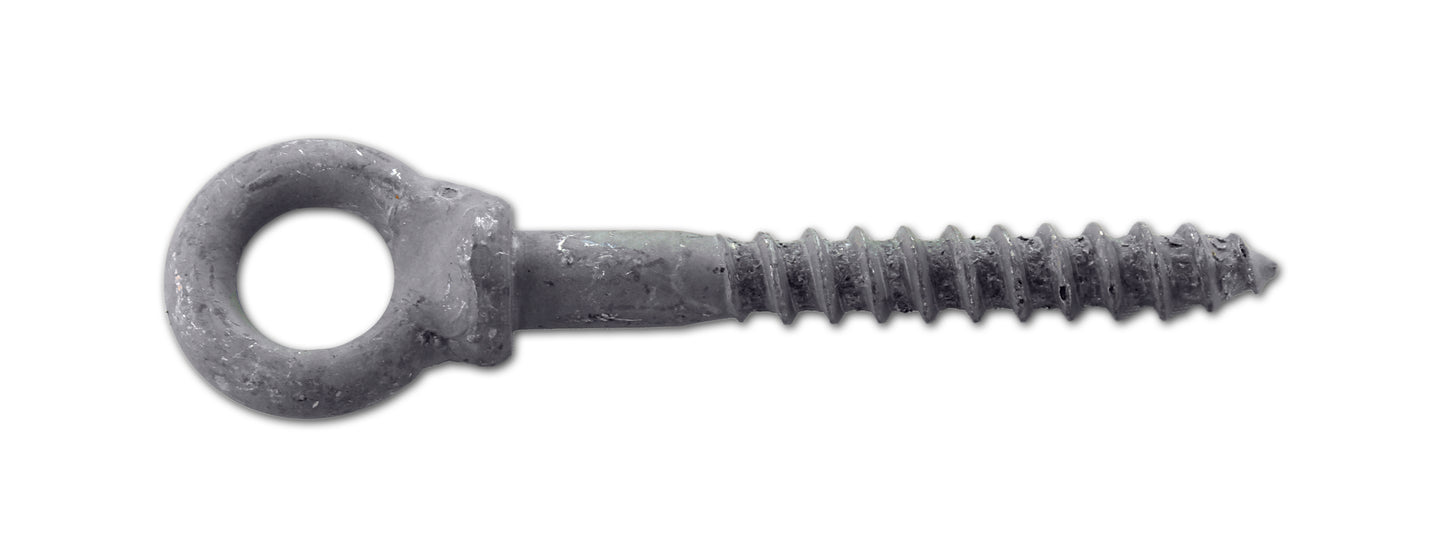 Silmukkaruuvi puukierre 12x100mm kuumasinkitty Arctic Marine