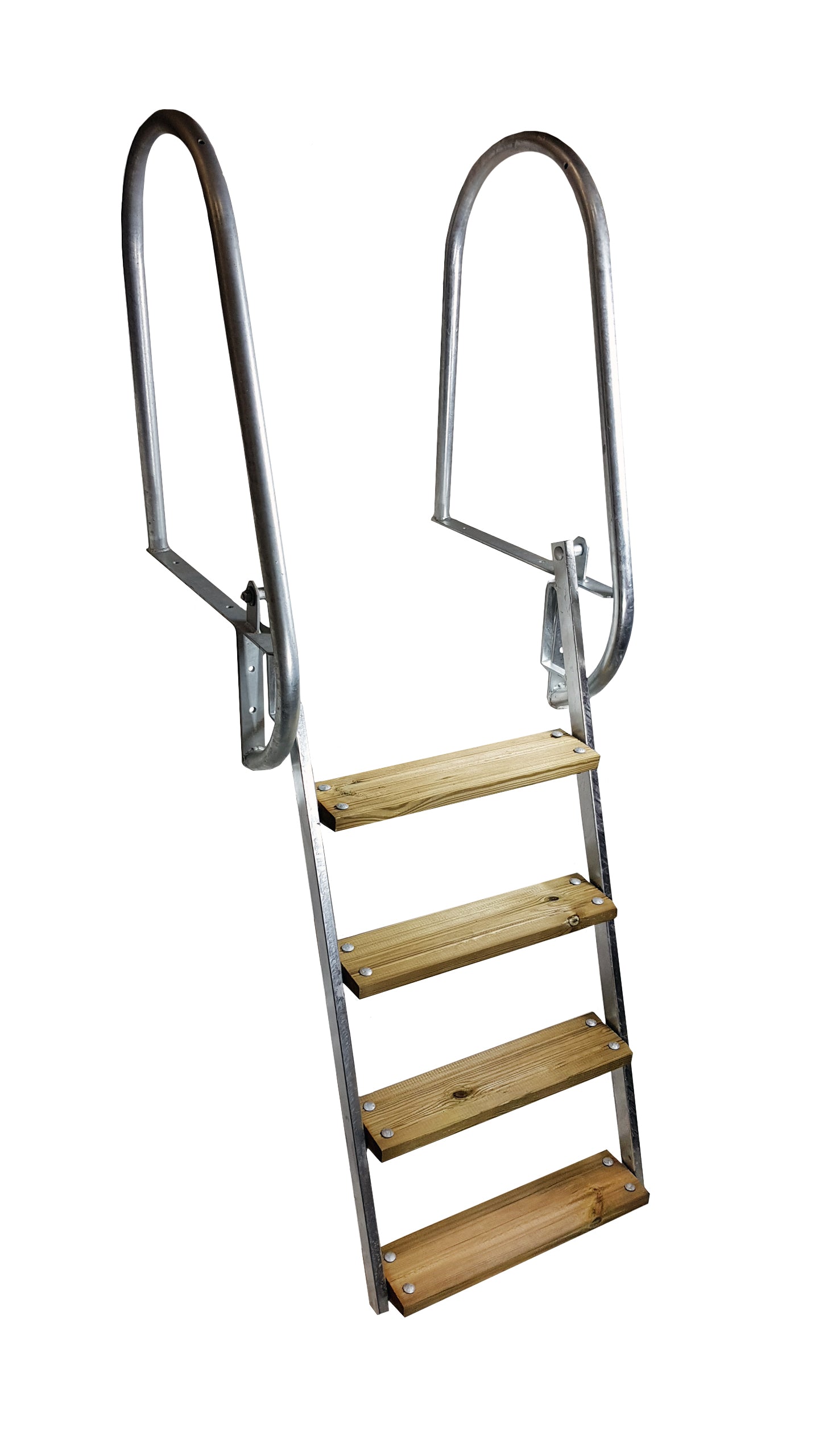 Laituritikkaat taittuvat 4-askelmaa kuumasinkitty Arctic Marine