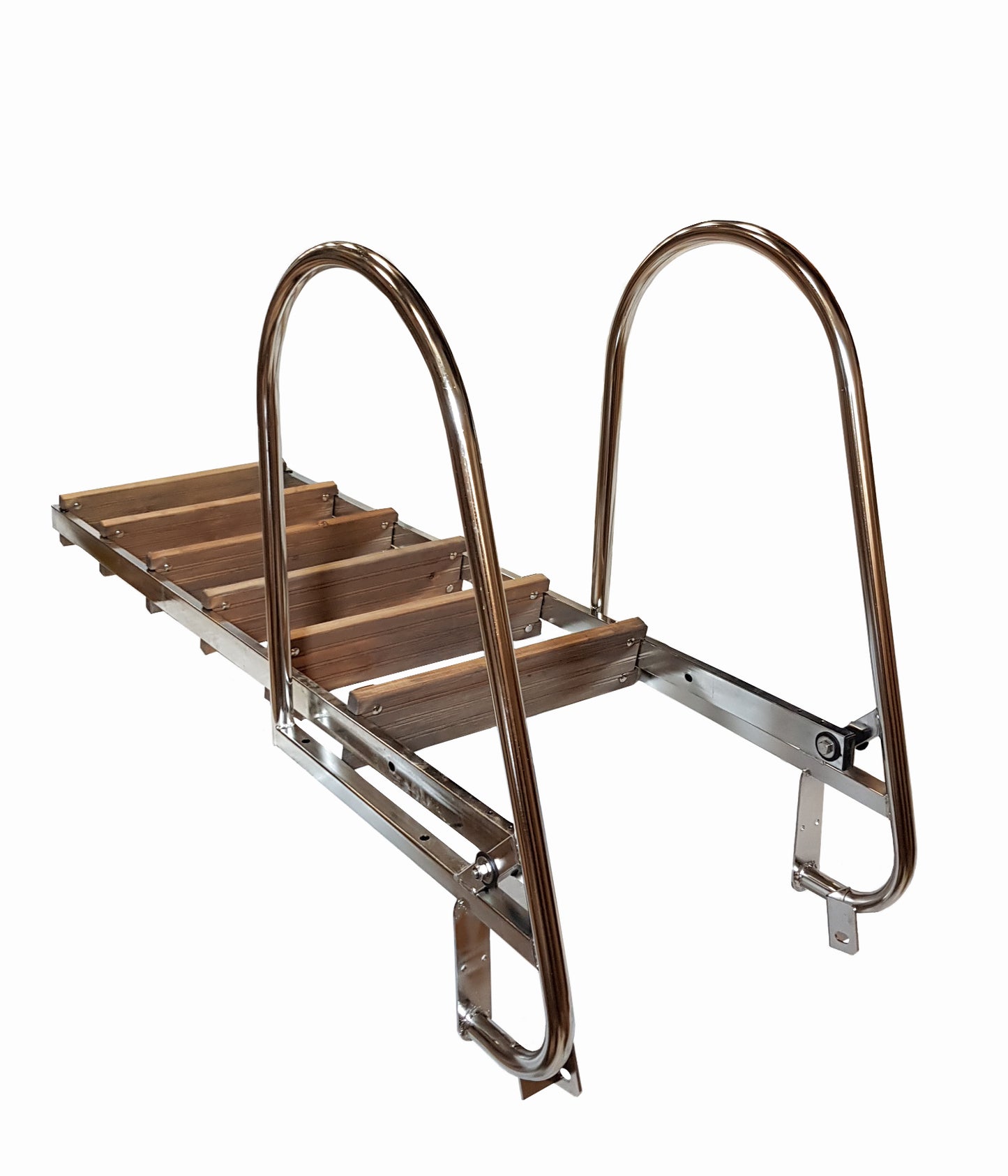 Laituritikkaat taittuvat AISI304 6-askelmaa RST Arctic Marine