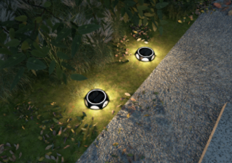 Seinä-/ulkovalaisin 200lm himmennettävä pyöreä Solar Energie