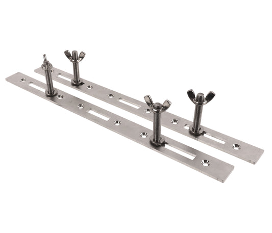 Pikakiinnityssarja laituritikkaille säädettävä AISI 304 Arctic Marine