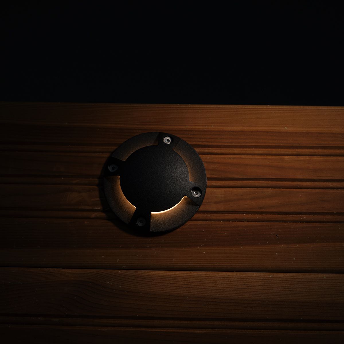 Laiturivalaisin Marina IV 1.5W 24V IP67 3000K Musta alumiini FLIGHT LED