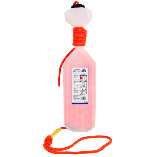 Heittoliina 8mm pituus 30m kelluva oranssi Arctic Marine