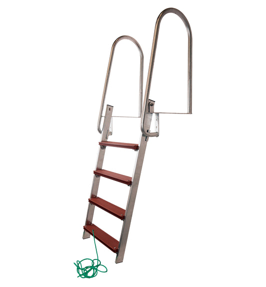 Laituritikkaat taittuvat 4-askelmaa alumiinia WPC askelmat Arctic Marine