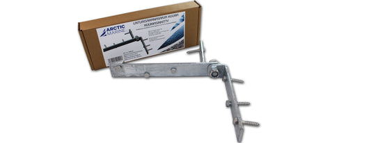 Laiturisaranasarja kulma 30x31x4cm kuumasinkitty Arcitc Marine