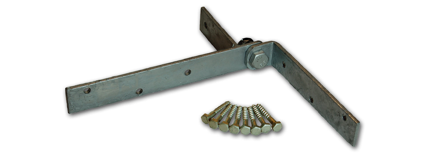 Laiturisaranasarja kulma 30x31x4cm kuumasinkitty Arcitc Marine