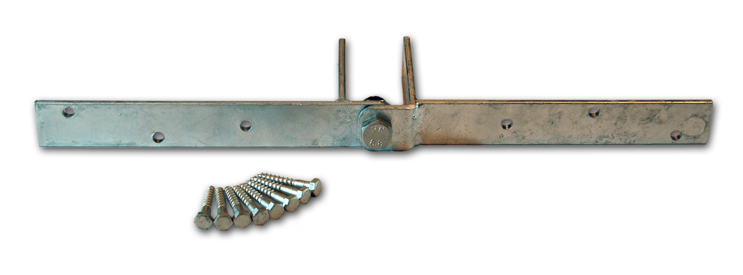 Laiturisaranasarja suora 52x12x4cm kuumasinkitty Arctic Marine