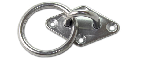 Rengaslevy lenkillä 43/70mm AISI316 Arctic Marine